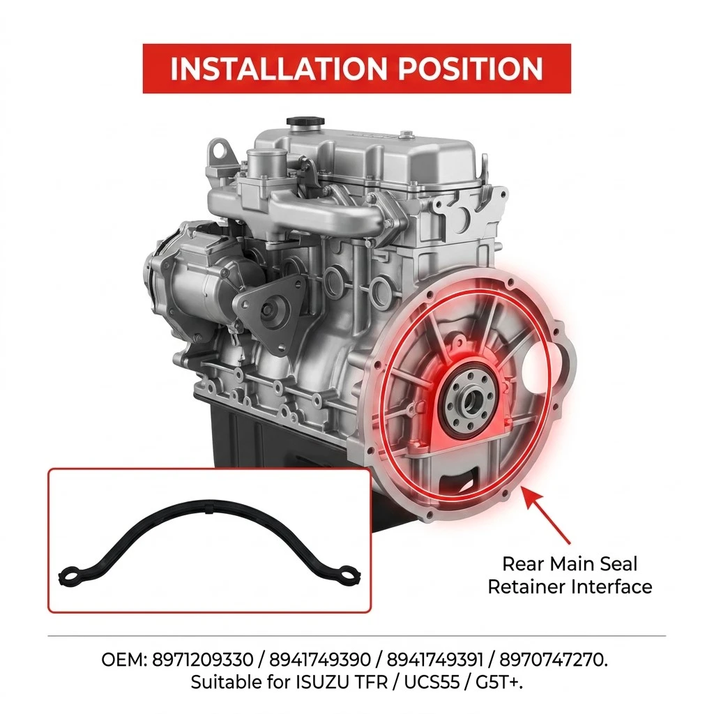 8971209330 8970747270 Crankcase To Cylinder Block Gasket For Isuzu TFR UCS55 Truck With 4JA1 4JB1 4KH1 Engine 8971209330 8970747270 Crankcase To Cylinder Block Gasket For Isuzu TFR UCS55 Truck With 4JA1 4JB1 4KH1 Engine